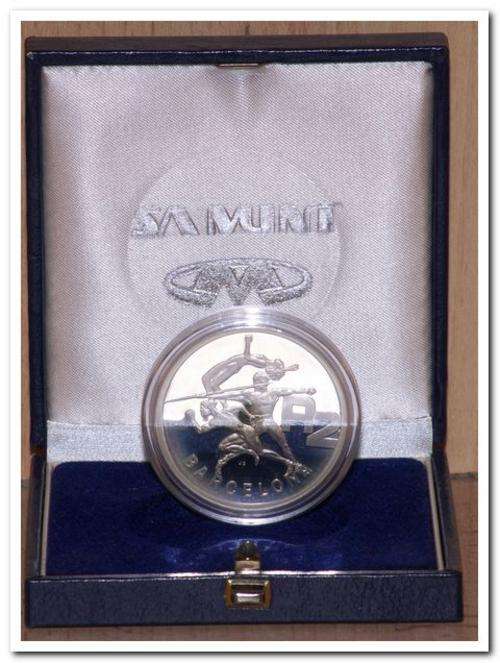 1992 SILVER R2 - BARCELONA - PROOF